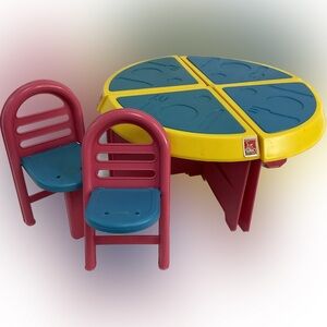 Barbie Table & Chairs Brinquedos Bandeirante AS IS